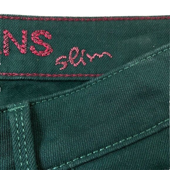 Mexx Jeans Men's size 31 x 33 Slim Fit Straight Leg Teal Green Denim - Picture 6 of 14